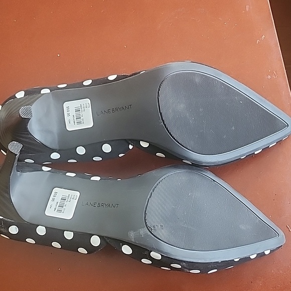 Lane Bryant Black and White Elegant Heels - Picture 5 of 5